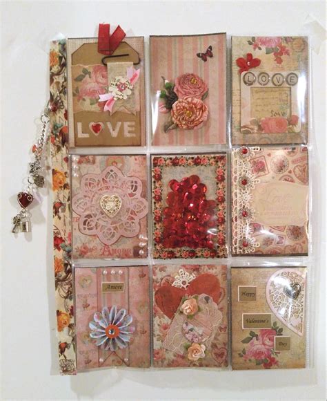 Valentines Pocketletter Using Hobby Lobby Paper From The Vintage Stack