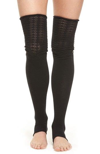 Toesox Sasha Leg Warmers In Black Modesens Leg Warmers Toesox Fashion