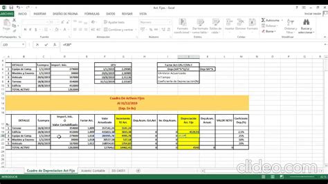 Asiento Contable De Depreciacion Acumulada Actualizado Enero