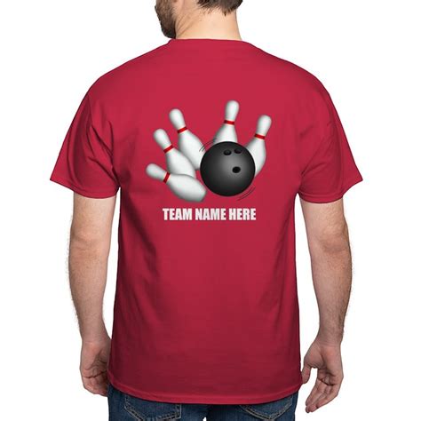 Personalized Team Bowling T Shirt By Starzraven