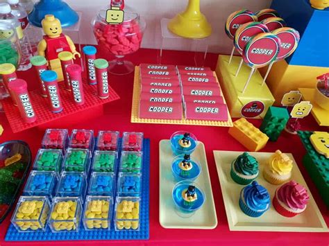 Moskito Entlang Wecken Lego Themed Birthday Verantwortliche Huh Lerner