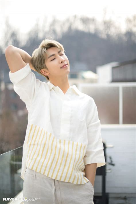 Bts Rm White Day Special Photo Shoot By Naver X Dispatch Kpopping