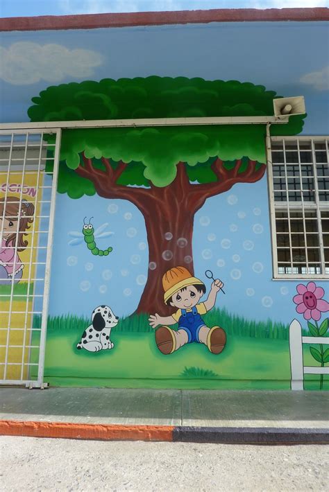 Murales Javitz jardin de niños mexico libre