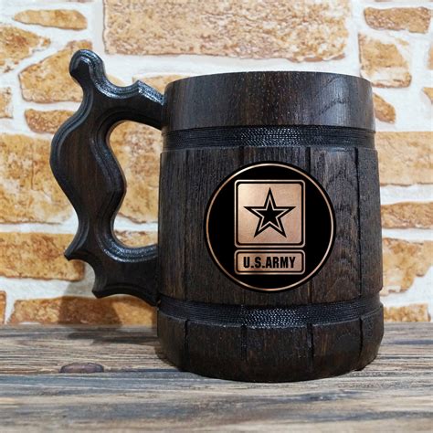 us army beer mug personalized beer mug military engraved etsy uk
