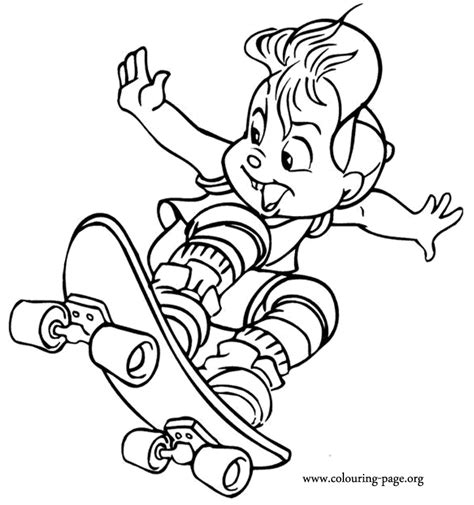 Skateboard Coloring Pages To Download And Print For Free