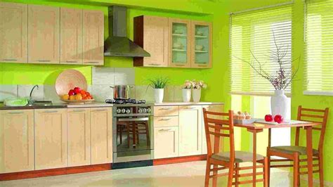 dekorasi dapur minimalis warna hijau rumah terkini