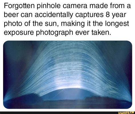 Forgotten Pinhole Camera Made From A Beer Can Accidentally Captures 8