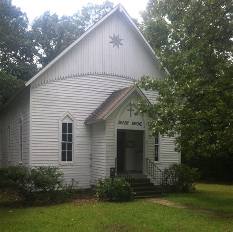 Shady Grove Methodist Church And Cemetery Logan Al