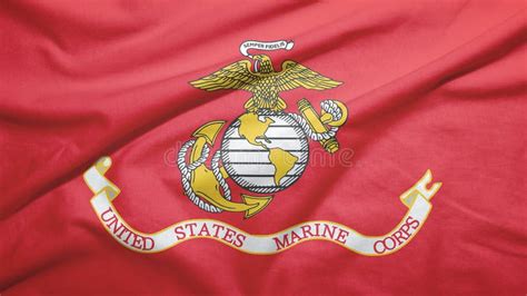 United States Marine Corps Flag Stock Image Image Of Poster Corps