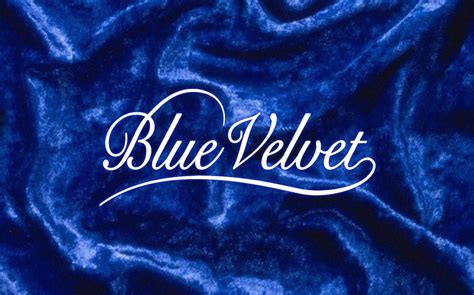 Blue Velvet Wallpapers Wallpaper Cave