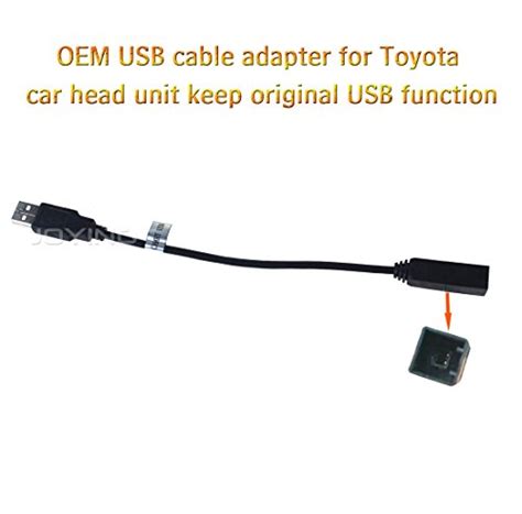 Buy Oem Usb Cable Adapter For Toyota Car Head Unit Keep Original Usb