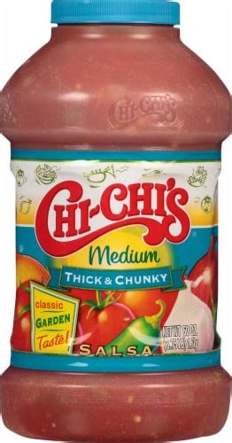 chi chi s® thick and chunky medium salsa 60 oz kroger