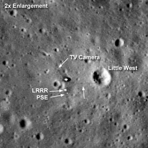 Apollo 11 Second Look Lunar Reconnaissance Orbiter Camera