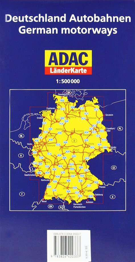 Aktuelle Autobahnkarte Deutschland