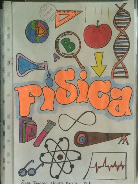 Caratulas Para Fisica Faciles Fisica Book Cover Page Cuadernos De
