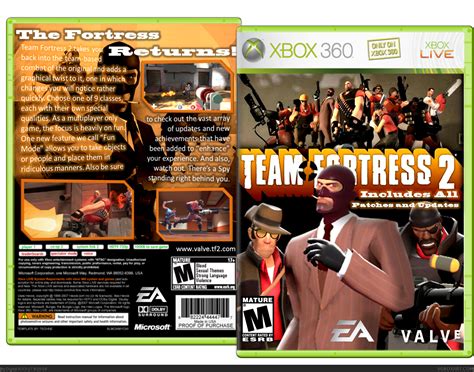 Viewing Full Size Team Fortress 2 Box Cover