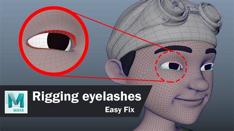 Rigging Eyelashes In Maya For Unreal Engine Transferring And Copying