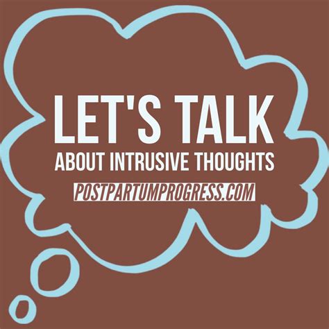 Lets Talk About Intrusive Thoughts