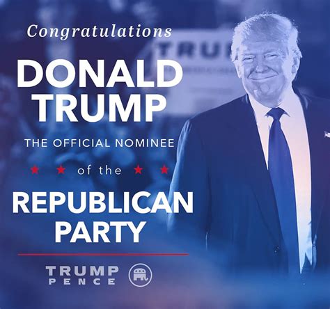 Trumppence Officially Becomes Gop Ticket ~