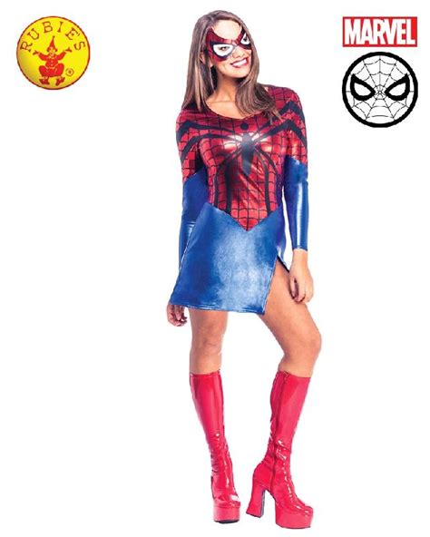 Spider Girl Liscensed Womans Costume Small Hidden Identity Costumes