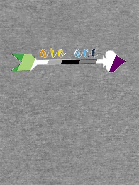 Aromantic Asexual Arrow Aro And Ace Flag With Aroace Flag Text
