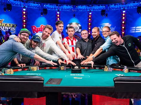 Your experience can help others make better choices. The 2014 World Series of Poker Main Event Has Found the ...