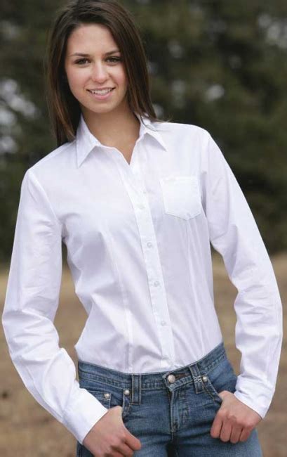 cinch solid white button down