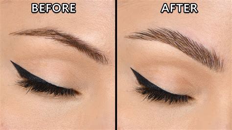 How I Made My Brows Look Thicker And Fuller Youtube