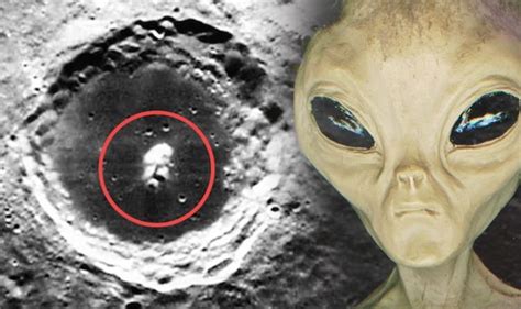 Ufo Sighting Alien Face On Moon Sparks Bizarre Claims Aliens Exist