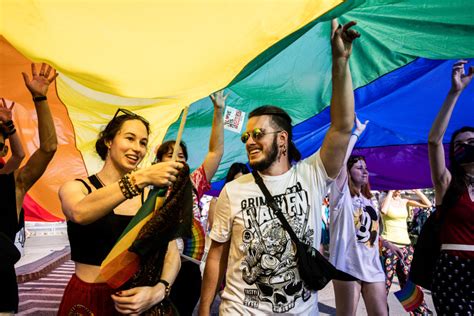 Thousands March In Hungary Pride Parade To Oppose Lgbt Law Pbs News