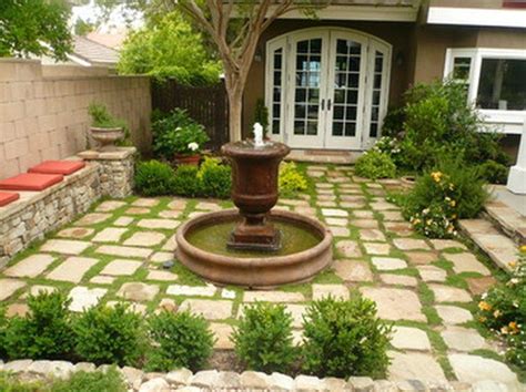 Gorgeous Front Yard Courtyard Landscaping Ideas Courtyard Landscaping