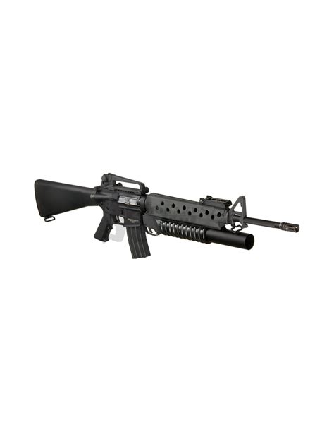 M16a3 With M203 Grenade Launcher Gandp Airsoft Milsim Military Police
