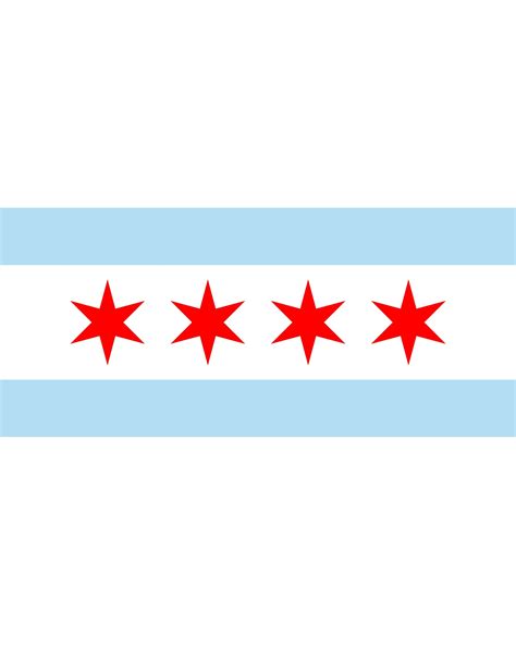 2ft X 3ft City Of Chicago Flag