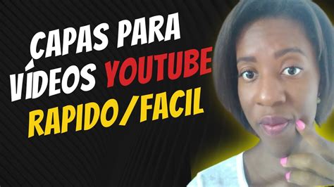 CAPAS PRONTAS para Seus VÍDEOS YOUTUBE em MINUTOS YouTube