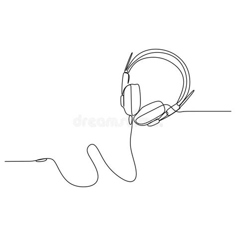 Headphone Person Drawing Stock Illustrations 695 Headphone Person
