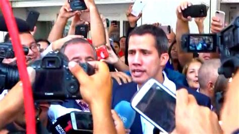 Venezuelan Opposition Leader Mobbed At Airport Cnn