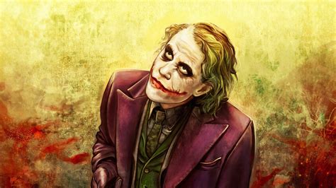 Joker Heath Ledger Art 4k 2019 Wallpaperhd Superheroes Wallpapers4k