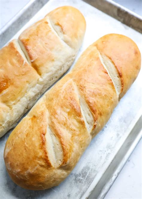 How To Make French Bread In 90 Minutes So Easy To Make And Comes Out Golden And Crispy On T