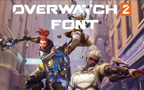 Overwatch Font Free Download Letroot We Trust Creativity