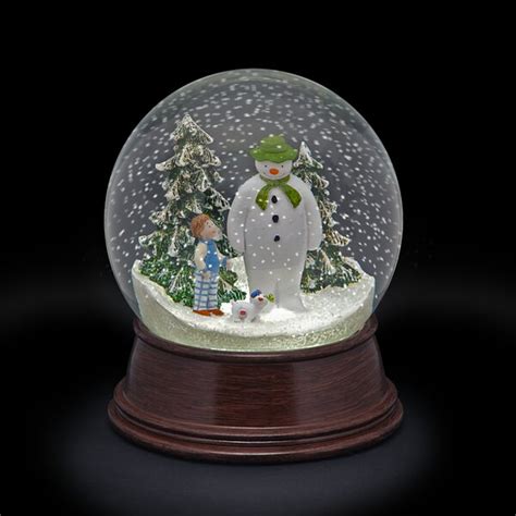 The Seasonal Aisle Snowman And Snowdog Snow Globe Uk