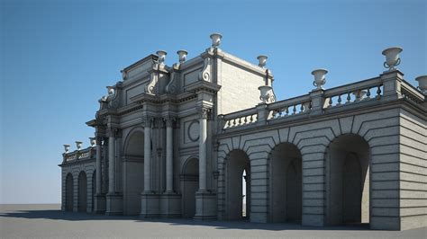 Triumphal Arch 3d Model Cgtrader