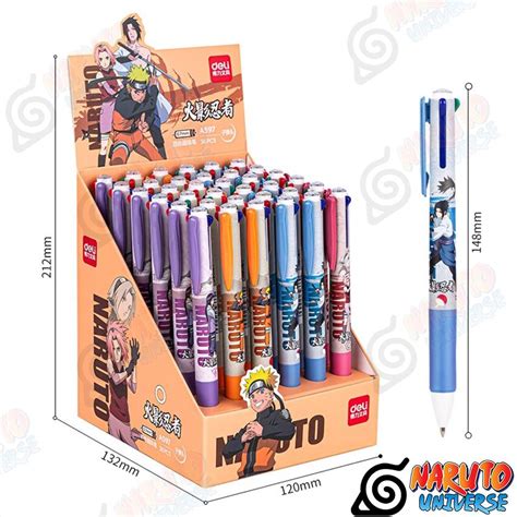 Naruto Pen Uzumaki Naruto 4 Color Ballpoint Pen Naruto Store