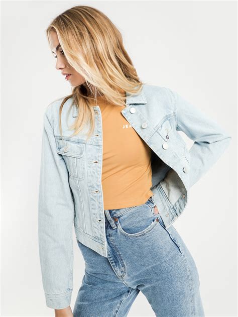 Classic Denim Jacket In Destiny Blue Glue Store