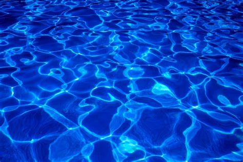 Premium Photo Swimming Pool Blue Water Surface Background Texture