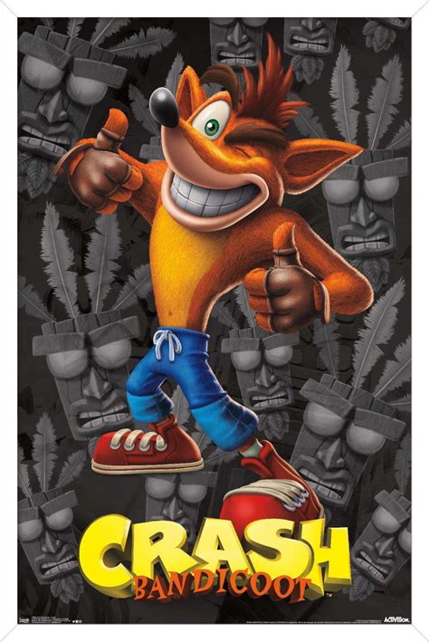 Crash Bandicoot Crash Poster