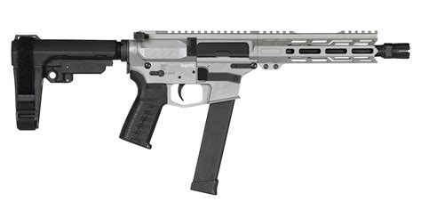 Cmmg Banshee Mk10 10mm Ar Style Pistol With Titanium Cerakote Finish