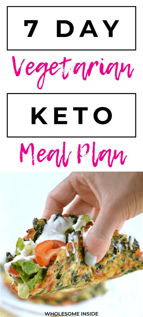 The Best Vegetarian Keto Meal Plan 7 Day Meal Plan For Those Who Are