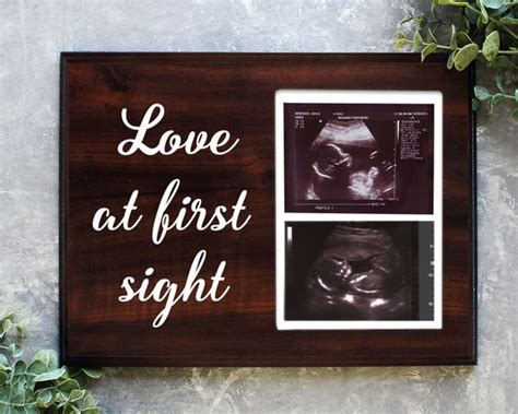 Love at First Sight Frame Ultrasound Frame Ultrasound picture