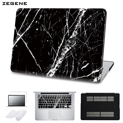 5 In 1 Bundle Marble Texture Cover Case For Apple Macbook Air Pro