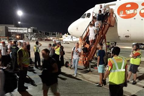 Drunk And Abusive Brits Led Off Easyjet Flight To Ibiza By Police After Complaining About One